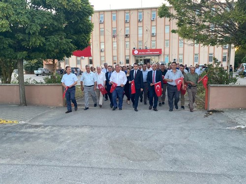 15 Temmuz Demokrasi ve Milli Birlik Günü Anma Etkinliği